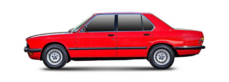 BMW 5 Sedan (E28) (1981/05 - 1987/12) 2.4 524 d (63 KW / 86 HP) (1986/03 - 1987/12)