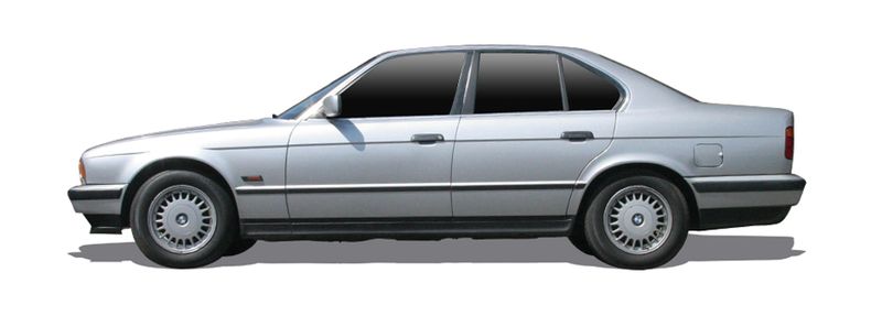 BMW 5 Sedan (E34) (1987/02 - 1995/12) 3.0 530 i V8 (160 KW / 218 HP) (1992/09 - 1995/12)