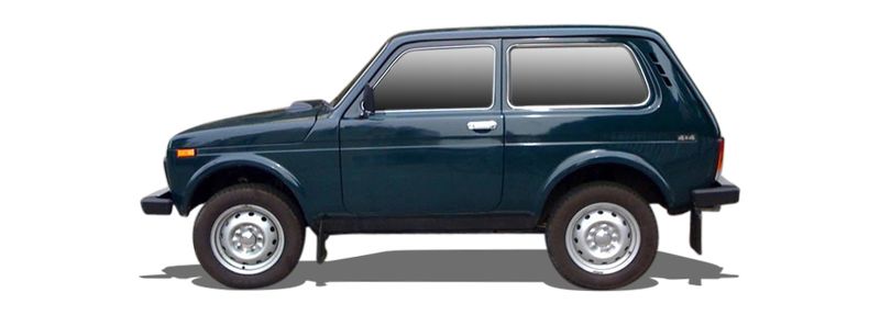 LADA NIVA SUV (2121, 2131) (1976/12 - ...) 1.6 1600 4x4 (54 KW / 73 HP) (1987/01 - 1995/03)