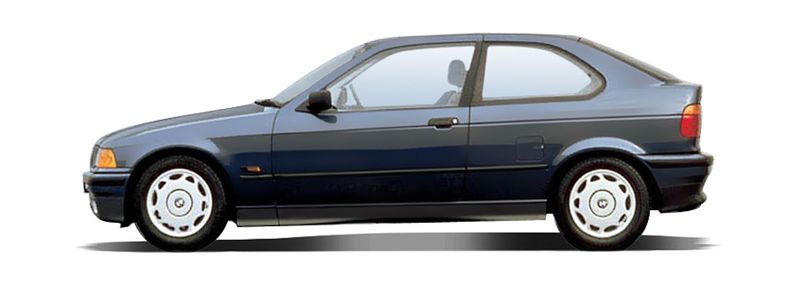 BMW 3 Compact (E36) (1994/01 - 2000/08) 1.7 318 tds (66 KW / 90 HP) (1995/06 - 2000/08)