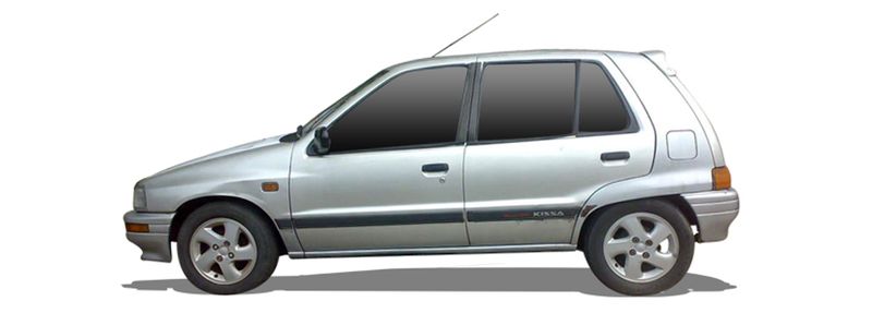 DAIHATSU CHARADE IV Hatchback (G200, G202) (1993/01 - 2000/09) 1.6 GTi (77 KW / 105 HP) (1993/03 - 1999/11)