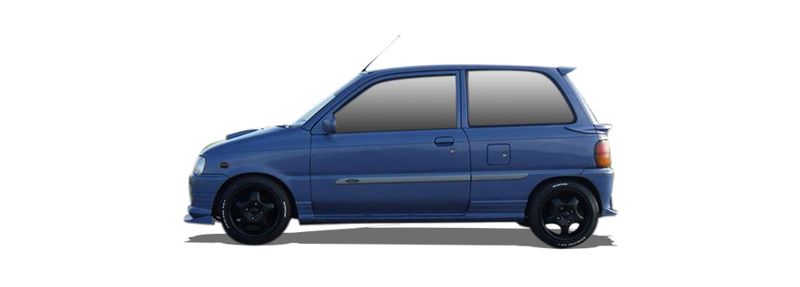 DAIHATSU CUORE II Hatchback (L80, L81) (1985/09 - 1990/12) 0.8  4WD (32 KW / 44 HP) (L81) (1986/09 - 1988/10)