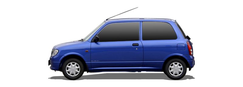 DAIHATSU CUORE IV Hatchback (L501) (1994/08 - 1999/12) 0.8  (32 KW / 43 HP) (1995/01 - 1998/08)