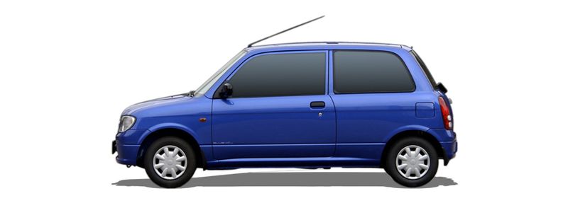 DAIHATSU CUORE IV Hatchback (L501) (1994/08 - 1999/12) 0.8 850 (31 KW / 42 HP) (1996/11 - 1998/10)