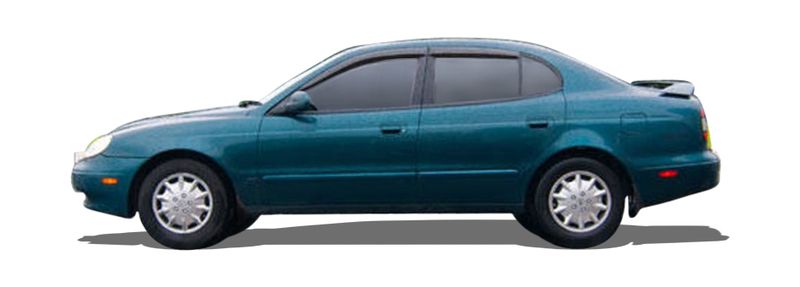 DAEWOO LEGANZA Sedan (KLAV) (1997/03 - 2004/04) 2.0 16V (98 KW / 133 HP) (1997/06 - 2002/12)