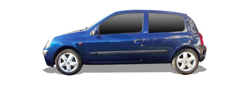 RENAULT CLIO II Hatchback (BB_, CB_) (1998/03 - 2016/12) 1.9 D (47 KW / 64 HP) (B/CB0E) (1998/09 - 2005/05)