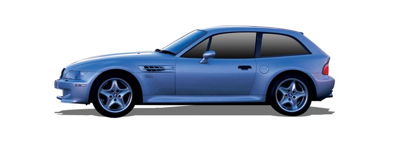 BMW Z3 Coupe (E36) (1997/04 - 2003/06) 3.2 M (236 KW / 321 HP) (1998/02 - 2001/06)