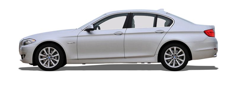 BMW 5 Sedan (F10) (2009/01 - 2016/10) 3.0 535 i xDrive (225 KW / 306 HP) (2011/03 - 2016/10)