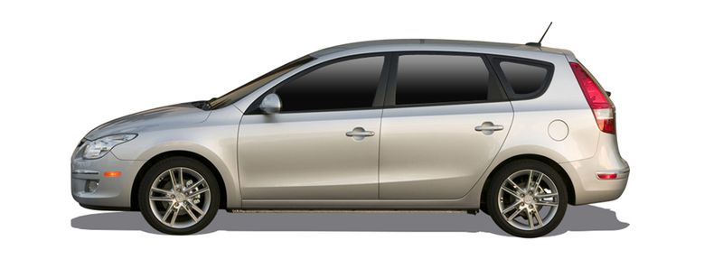 HYUNDAI i30 Station wagon (FD) (2007/10 - 2012/06) 1.4  (77 KW / 105 HP) (2007/10 - 2012/06)