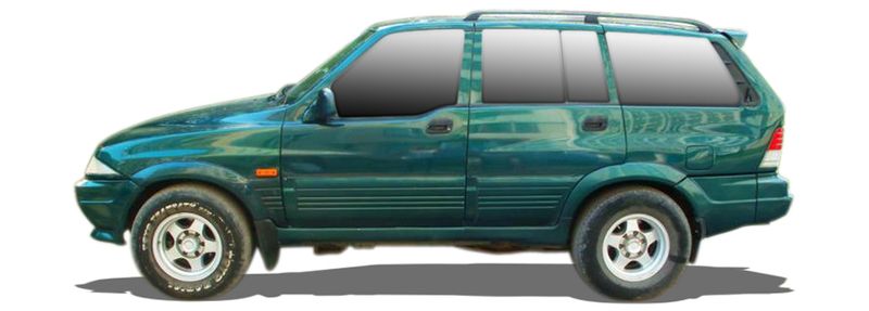 DAEWOO MUSSO SUV (FJ) (1998/07 - ...) 2.9 D 4x4 (73 KW / 99 HP) (1999/01 - 1999/09)