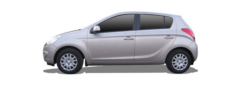 HYUNDAI ix20 Hatchback (JC) (2010/11 - ...) 1.4  (74 KW / 100 HP) (2010/11 - ...)
