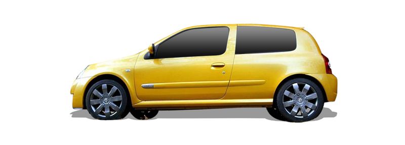 RENAULT CLIO II Hatchback (BB_, CB_) (1998/03 - 2016/12) 2.0 2.0 16V Sport (124 KW / 169 HP) (CB0M) (2000/02 - 2009/06)