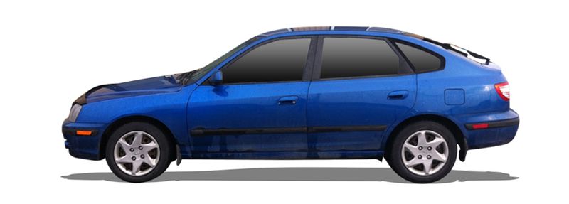 HYUNDAI ELANTRA III Hatchback (XD) (2000/03 - 2006/08) 1.6  (79 KW / 107 HP) (2000/06 - 2006/07)