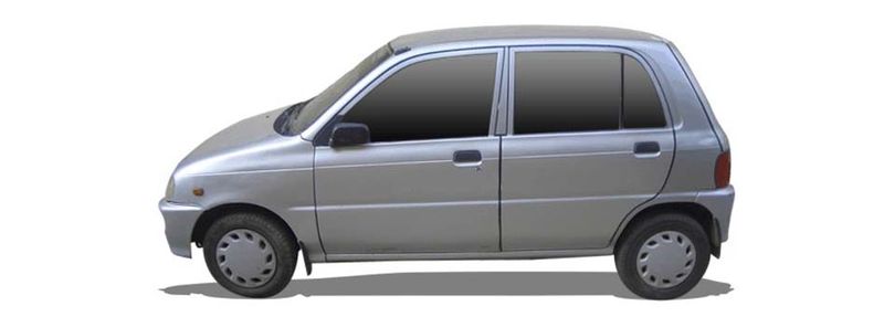 DAIHATSU CUORE VI Hatchback (L251, L250_, L260_) (2003/03 - ...) 1.0  (43 KW / 58 HP) (2003/05 - ...)