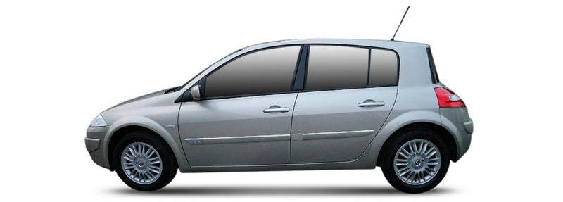 RENAULT MEGANE II Hatchback (BM0/1_, CM0/1_) (2001/07 - 2012/10) 2.0 16V Turbo (120 KW / 163 HP) (2004/05 - 2008/02)