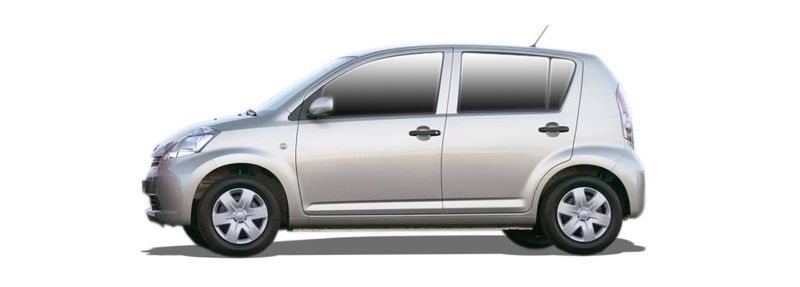 DAIHATSU SIRION Hatchback (M3_) (2005/01 - ...) 1.0  (51 KW / 70 HP) (2005/01 - 2013/06)