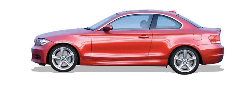 BMW 1 Coupe (E82) (2006/10 - 2013/10) 3.0 125 i (160 KW / 218 HP) (2008/03 - 2013/10)