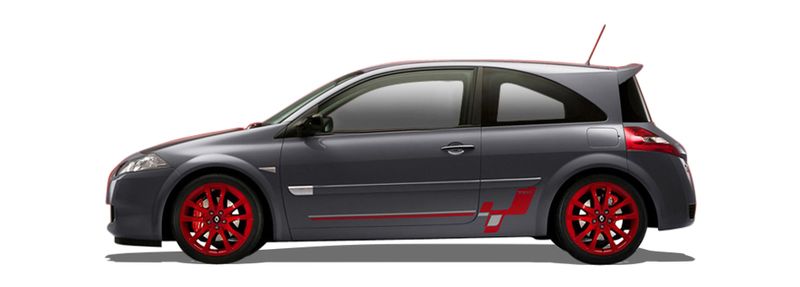 RENAULT MEGANE II Hatchback (BM0/1_, CM0/1_) (2001/07 - 2012/10) 2.0  (169 KW / 230 HP) (2006/08 - 2008/02)