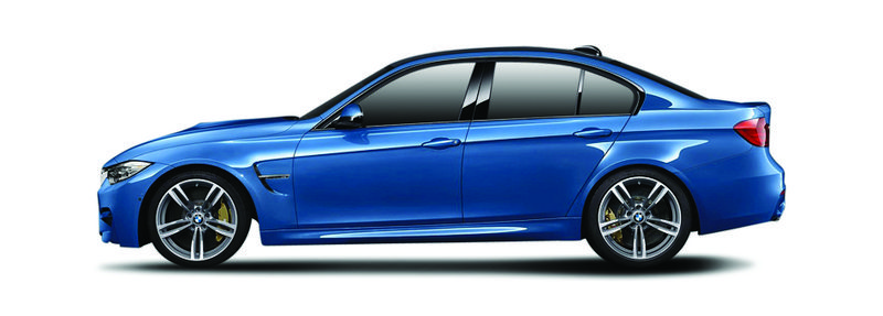BMW 3 Sedan (F30, F80) (2011/11 - 2018/10) 3.0 M3 (317 KW / 431 HP) (2014/03 - 2018/10)