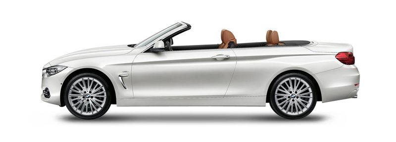 BMW 4 Cabrio (F33, F83) (2013/10 - ...) 3.0 435 i xDrive (250 KW / 340 HP) (2014/07 - 2016/02)