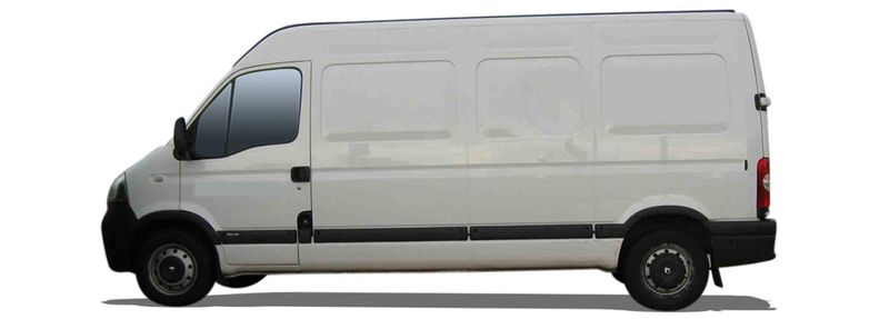 RENAULT MASTER III Panelvan/Van (FV) (2010/02 - ...) 2.3 dCi 165 FWD (120 KW / 163 HP) (FV0P, FV0U, FV11, FV12) (2014/07 - ...)