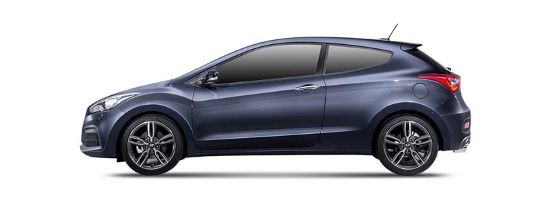 HYUNDAI i30 Coupe (2013/05 - ...) 1.6 T-GDI (137 KW / 186 HP) (2015/01 - ...)