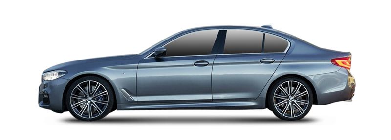 BMW 5 Sedan (G30, F90) (2016/09 - ...) 3.0 540 i xDrive (250 KW / 340 HP) (2016/09 - 2020/06)