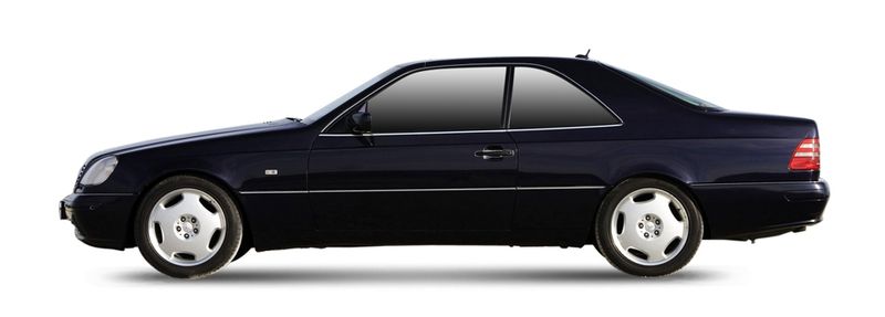 MERCEDES-BENZ S-SERISI Coupe (C140) (1992/07 - 1999/12) 5.0 500 SEC / CL 500 (235 KW / 320 HP) (140.070) (1992/10 - 1999/12)