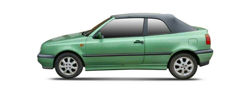 VW GOLF III Cabriolet (1E7) (1993/07 - 1998/05) 1.9 TDI (66 KW / 90 HP) (1995/08 - 1998/05)