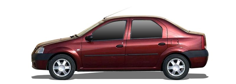 DACIA LOGAN Sedan (LS_) (2004/08 - ...) 1.4 MPI LPG (55 KW / 75 HP) (LS0C) (2006/02 - 2012/12)