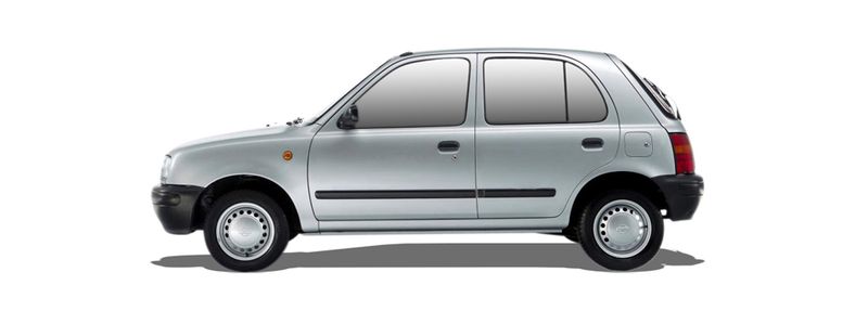 NISSAN MICRA II Hatchback (K11) (1992/01 - 2007/12) 1.3 i 16V (55 KW / 75 HP) (1992/08 - 2000/09)