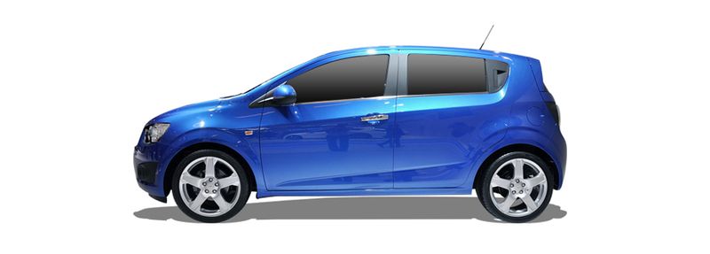 CHEVROLET AVEO Hatchback (T300) (2011/03 - ...) 1.3 D (55 KW / 75 HP) (2011/07 - 2015/12)