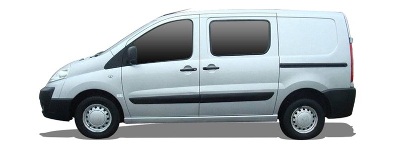 CITROËN JUMPY Panelvan/Van (2007/01 - 2016/03) 2.0 HDi 125 (94 KW / 128 HP) (2011/07 - 2016/03)