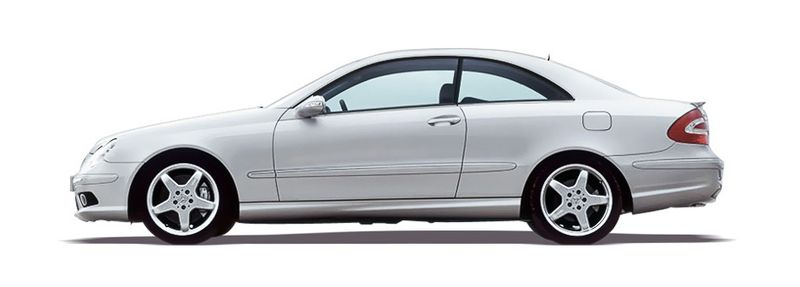 MERCEDES-BENZ CLK Coupe (C209) (2002/05 - 2010/03) 1.8 200 Kompressor (120 KW / 163 HP) (209.342) (2002/09 - 2009/05)