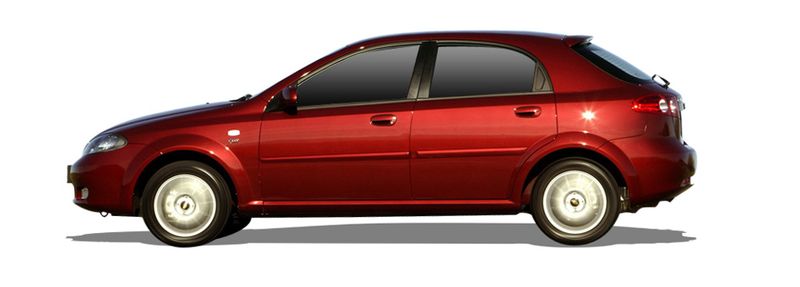 CHEVROLET LACETTI Hatchback (J200) (2003/03 - ...) 1.4 16V (70 KW / 95 HP) (2005/03 - 2013/03)