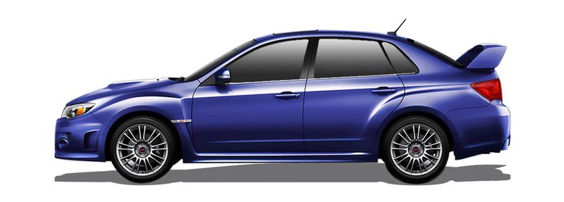 SUBARU IMPREZA Sedan (GE, GV) (2007/01 - ...) 2.5 WRX STI AWD (221 KW / 301 HP) (GVF) (2011/01 - ...)
