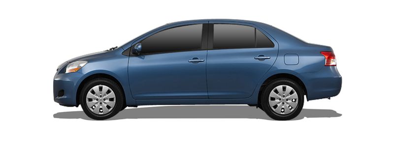 TOYOTA YARIS / VIOS Sedan (_P9_) (2005/08 - 2013/12) 1.3  (63 KW / 86 HP) (NCP92_) (2006/01 - 2013/04)